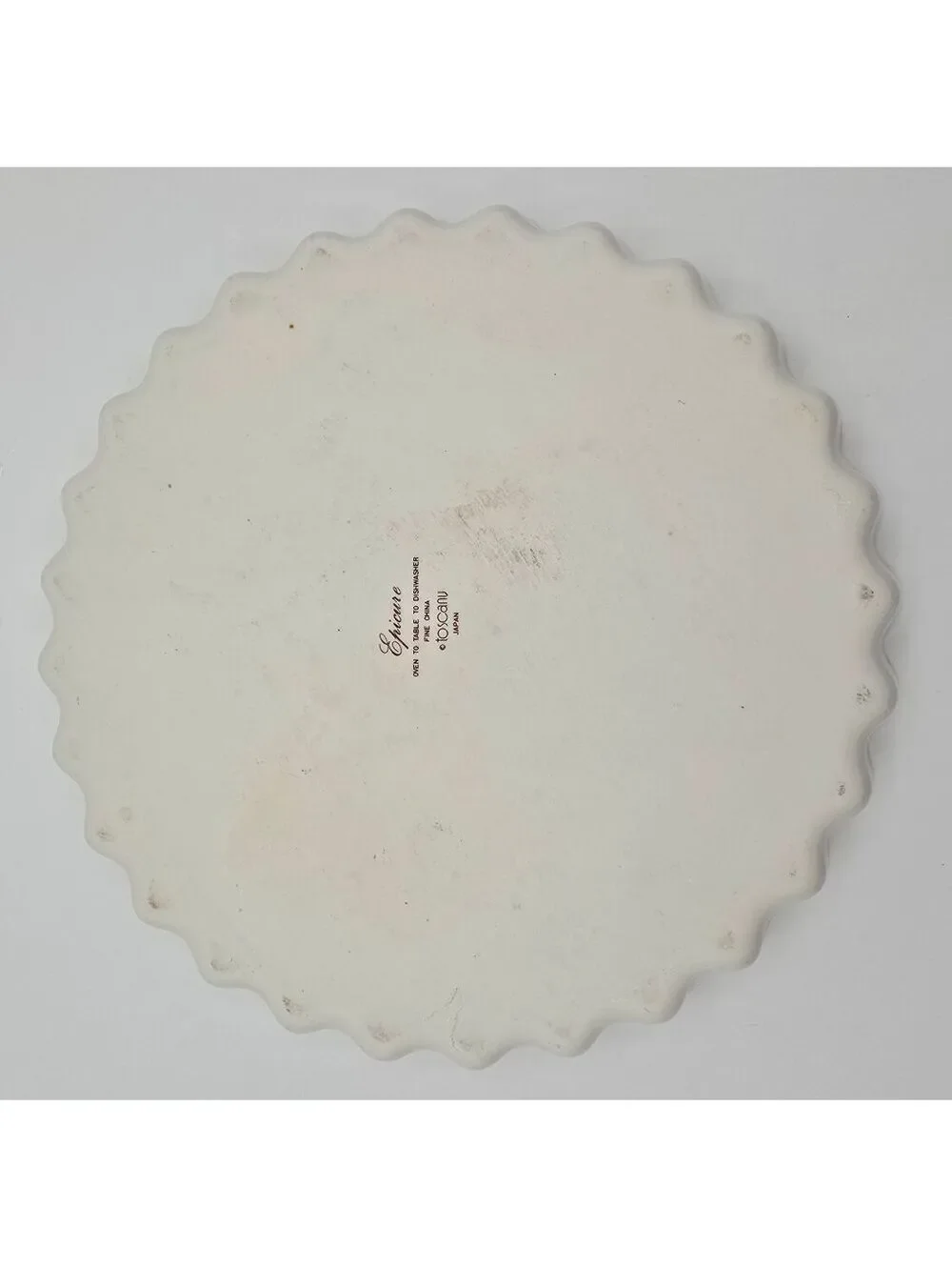 Vintage Tokan Japan Epicure Quiche Lorraine Recipe Baking Dish